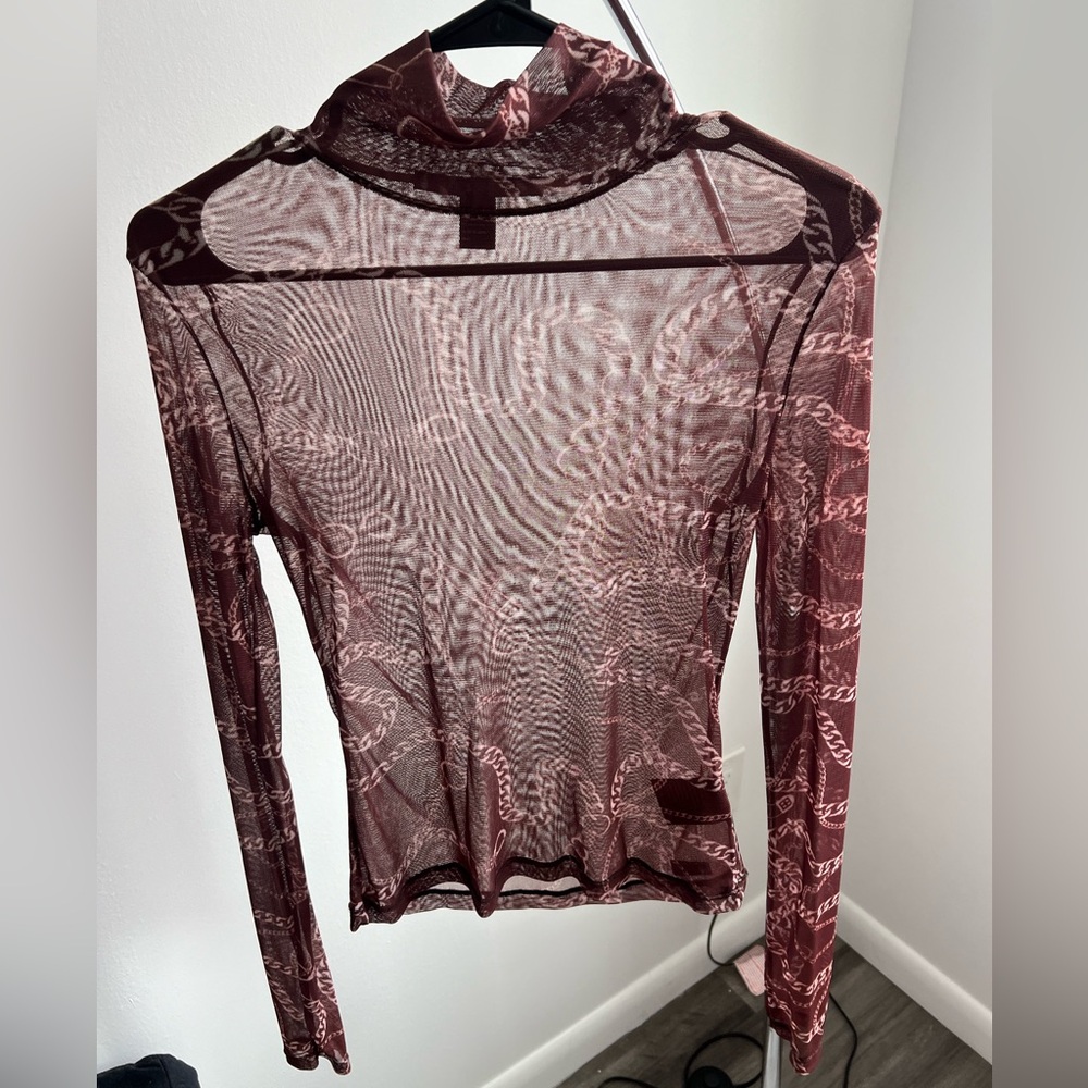 Ksubi Mesh Long Sleeve Shirt